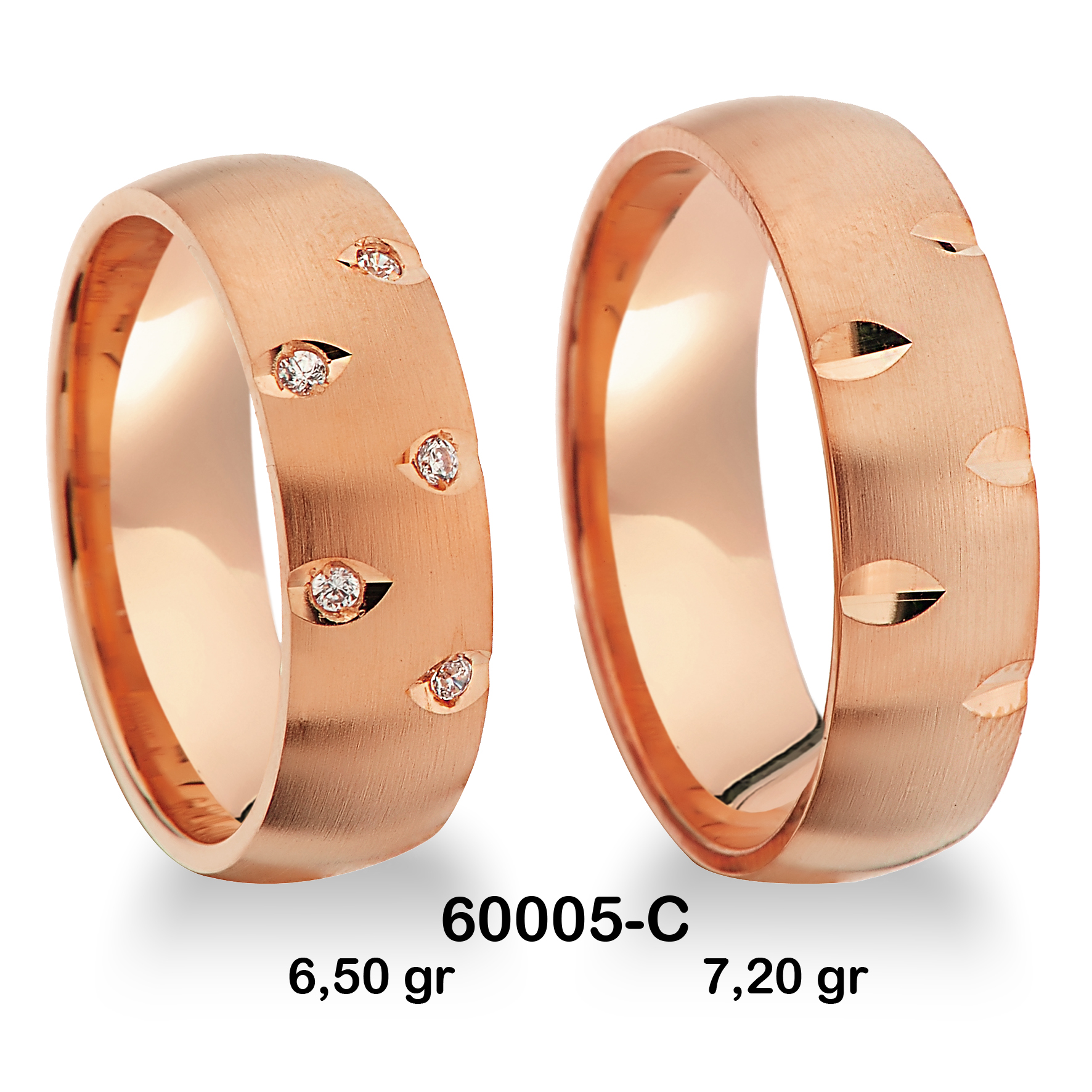 Rose Alyans Modeli-60005-C